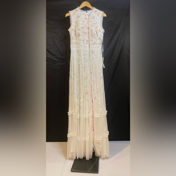 Mac Duggal 9137 Women’s Floral Embroidered A-line Dress, size‎ 6 - Picture 6 of 13